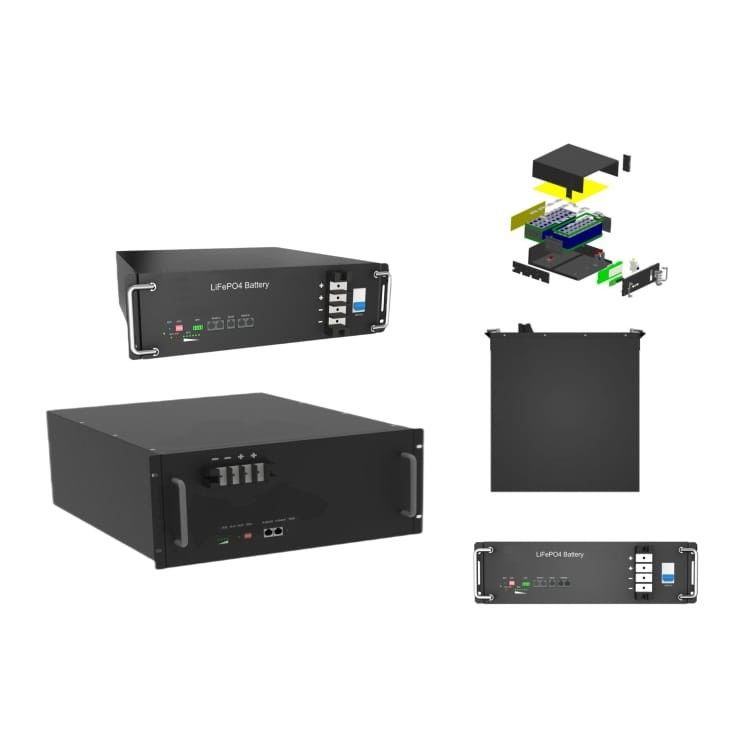 Высоковольтная 50 кВтч Lifepo4 Rackmount Lithium Battery Energy Storage System для промышленных применений