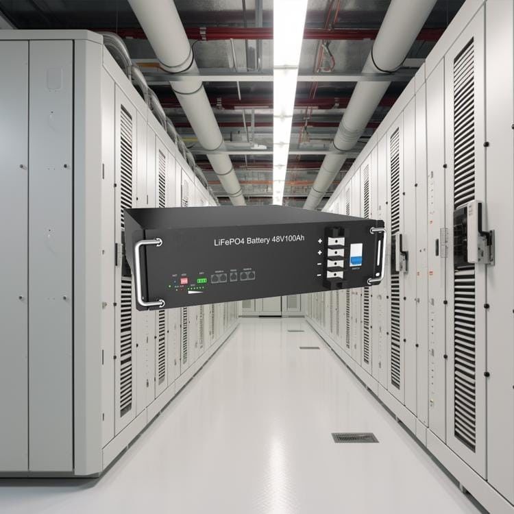 Высоковольтная Lifepo4 Rackmount Литийная батарея 30kwh-50kwh Система хранения энергии